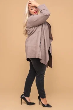 Damskie Polski Brązowa Narzutka BAY