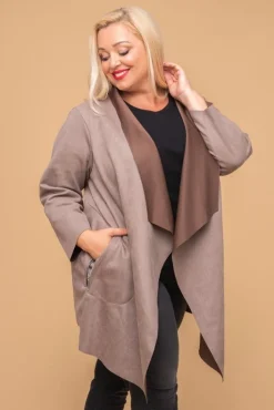 Damskie Polski Brązowa Narzutka BAY