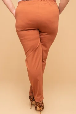 Damskie Polski Brązowe Spodnie CINTA