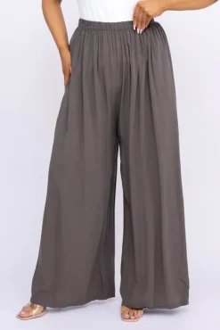 Damskie Włoski Brązowe Spodnie SAGAZI