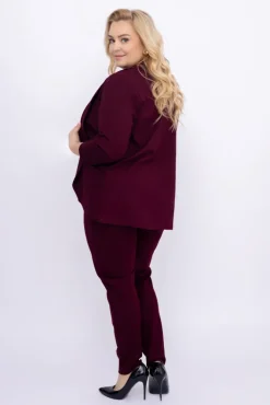 Damskie Polski Burgundowe Spodnie BAKIOLA