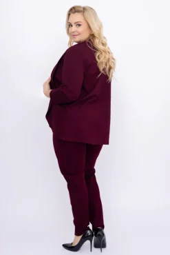 Damskie Polski Burgundowy Garnitur BAKIOLA