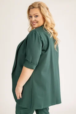 Damskie Polski Butelkowozielona Marynarka CINTA