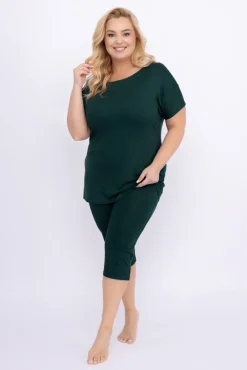 Polski Butelkowozielona Piżama SLIPIN