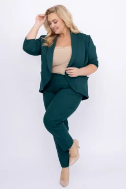 Damskie Polski Butelkowozielone Spodnie BAKIOLA