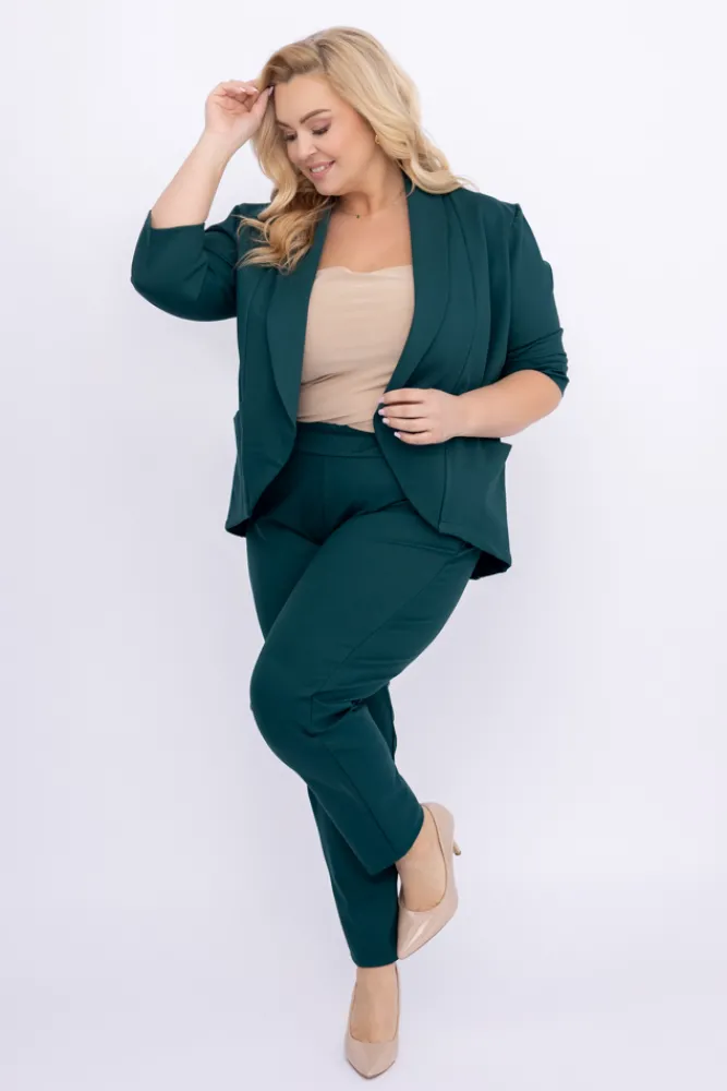 Damskie Polski Butelkowozielone Spodnie BAKIOLA