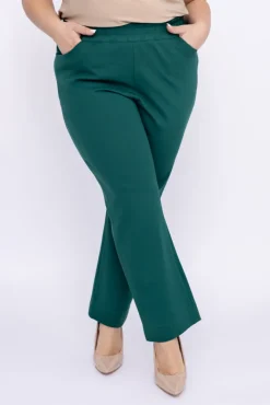 Damskie Polski Butelkowozielone Spodnie MEYVI