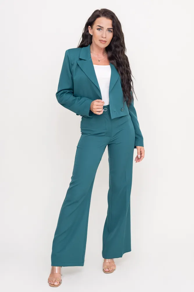 Damskie Polski Butelkowo Garnitur dwurzędowy PINA COLADA