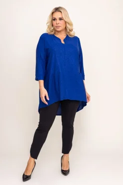 Damskie Polski Chabrowa Bluzka brokatowa VERONI