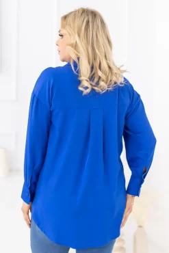 Damskie Polski Chabrowa Koszula oversize DEMENO