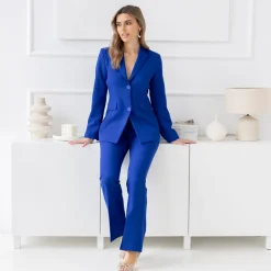 Damskie Polski Chabrowa Marynarka jednorzędowa VELYNORE