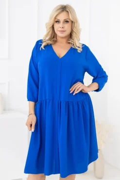 Polski Chabrowa Sukienka AMANTE