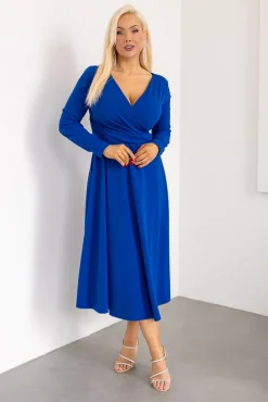 Włoski Chabrowa Sukienka FEZANTI