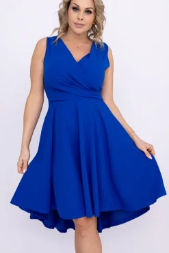 Włoski Chabrowa Sukienka FORMINA