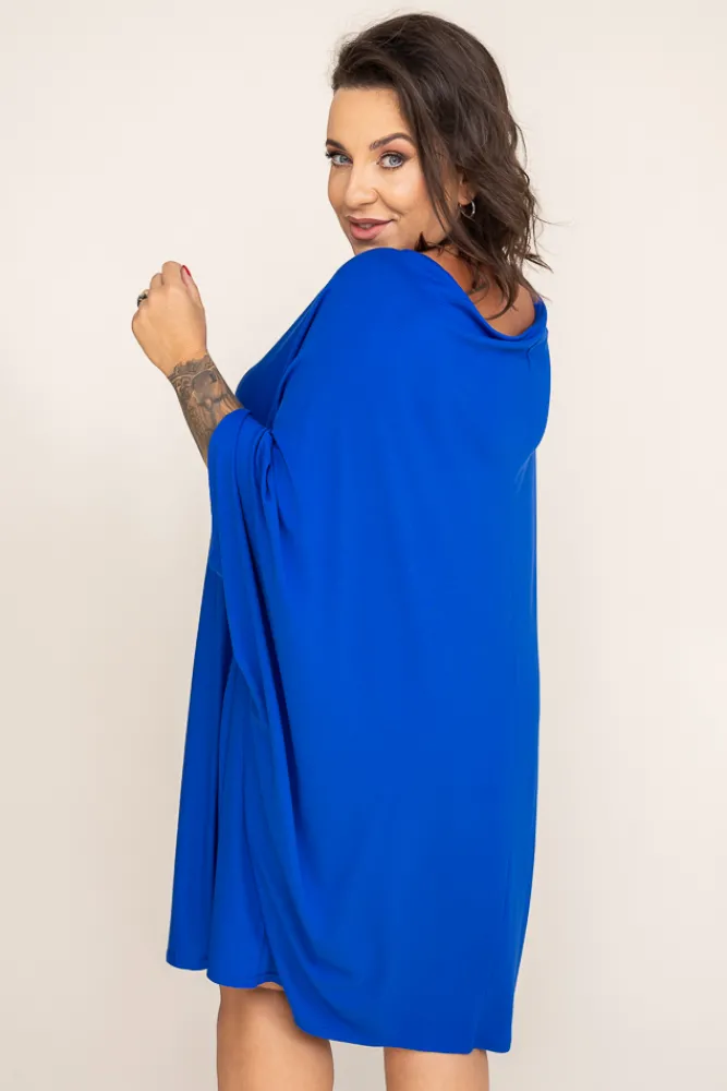 Polski Chabrowa Sukienka HERMI