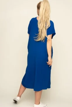 Włoski Chabrowa Sukienka NASTI