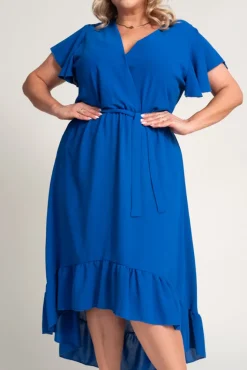 Polski Chabrowa Sukienka RHODIO