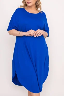 Polski Chabrowa Sukienka SPINER