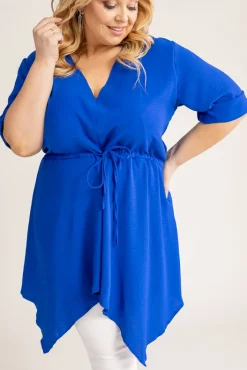 Damskie Polski Chabrowa Tunika asymetryczna CLARIN