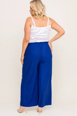 Damskie Polski Chabrowe Spodnie kuloty brokatowe WIGIO