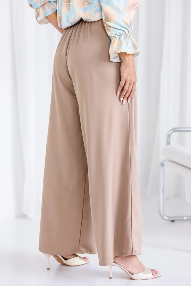 Damskie Polski Ciemnobeżowe Spodnie DALIEN