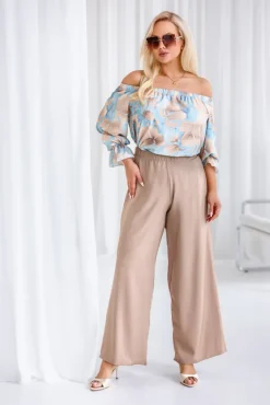 Damskie Polski Ciemnobeżowe Spodnie DALIEN