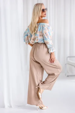 Damskie Polski Ciemnobeżowe Spodnie DALIEN