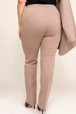 Damskie Polski Ciemnobeżowe Spodnie PUNTURI