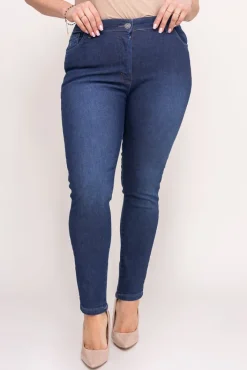 Damskie Ciemnoe Spodnie jeansowe TEMENZI