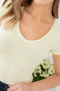 Damskie Polski Cytrynowa Bluzka GELDI