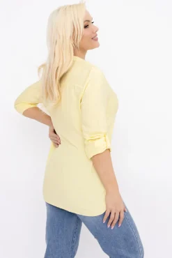 Damskie Polski Cytrynowa Koszula TYENA