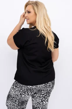 Damskie Polski Czarna Bluzka ARTEZIO