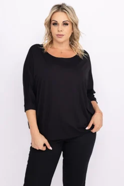 Damskie Polski Czarna Bluzka BARIOSA