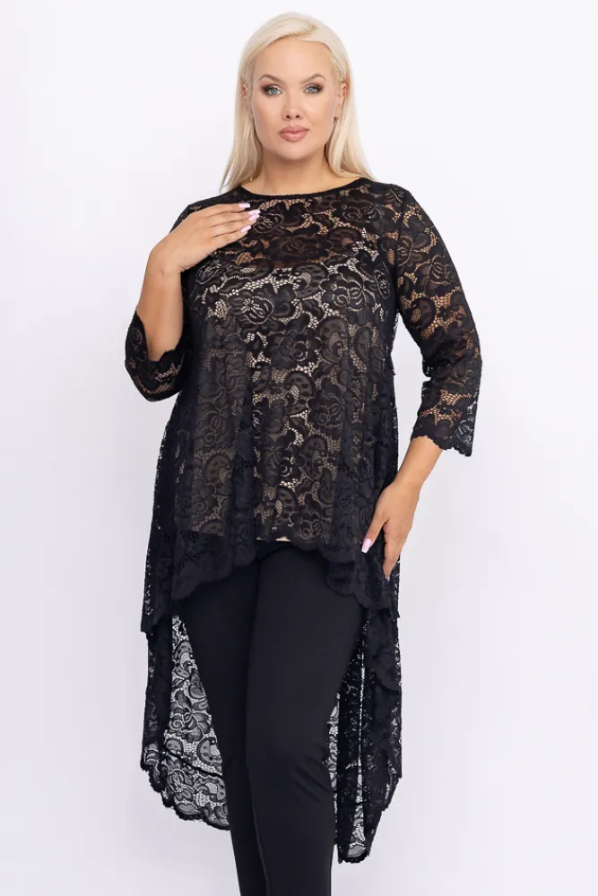 Damskie Polski Czarna Bluzka RIKKA