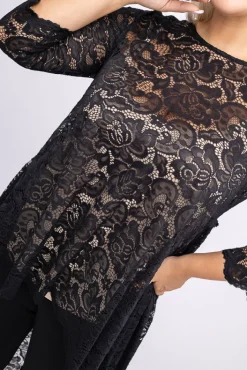 Damskie Polski Czarna Bluzka RIKKA