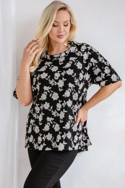 Damskie Polski Czarna Bluzka SEGERI