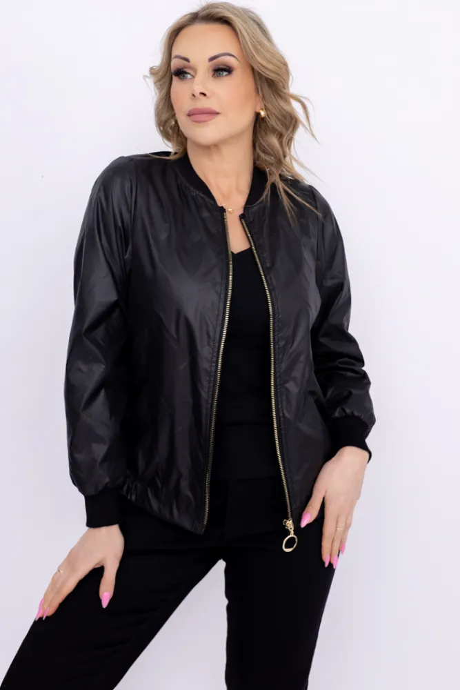 Damskie Polski Czarna Bomberka REMENTO