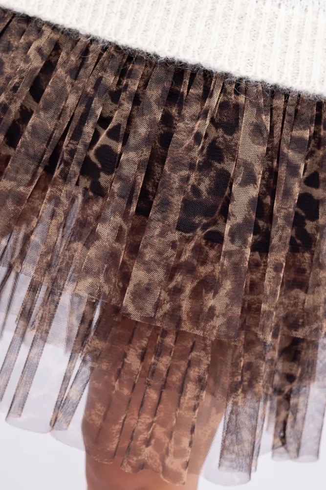 Damskie Polski Czarna Halka AKLAH Wzór 4