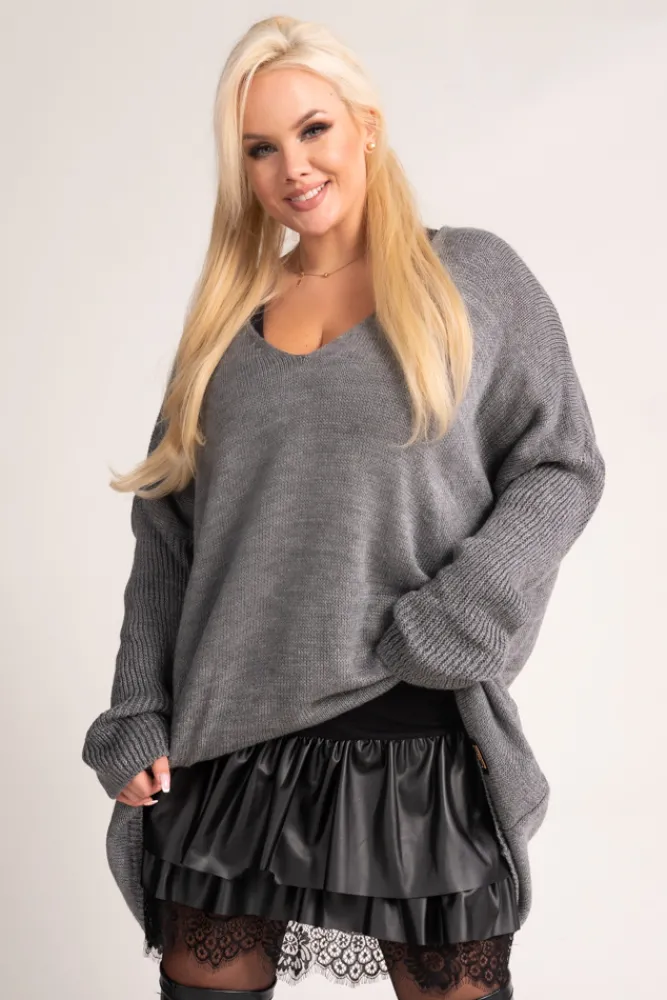 Damskie Polski Czarna Halka AKLAH Wzór 3