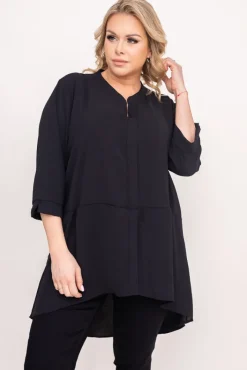 Damskie Polski Czarna Koszula AGILE