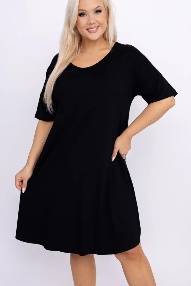 Polski Czarna Koszula Nocna MERTENI