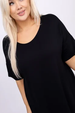 Polski Czarna Koszula Nocna MERTENI