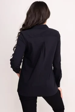 Damskie Polski Czarna Koszula NYMERO