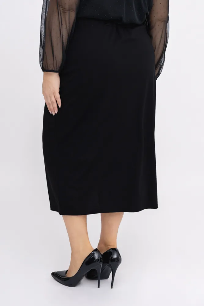Polski Czarna Spódnica MEZENTI