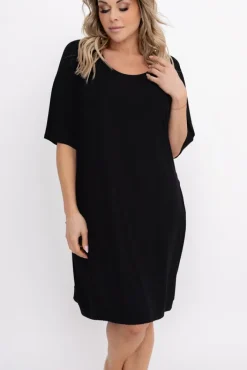 Polski Czarna Sukienka BERIA