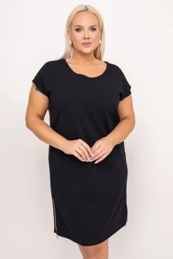 Polski Czarna Sukienka CARBONA