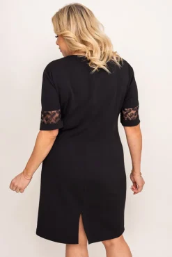 Polski Czarna Sukienka FEMINA