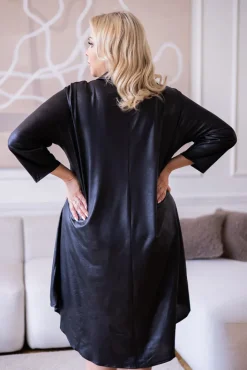 Polski Czarna Sukienka KOLBIO