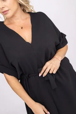 Polski Czarna Sukienka MICHIGAN