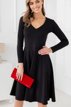 Polski Czarna Sukienka ORILA